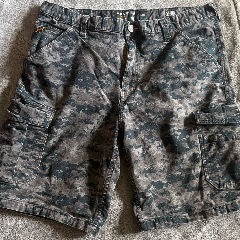 Ariat Rebar M4 Relaxed Fit Cargo Shorts